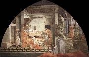 Filippino Lippi St Stephen is Born and Replaced by Another Child china oil painting reproduction